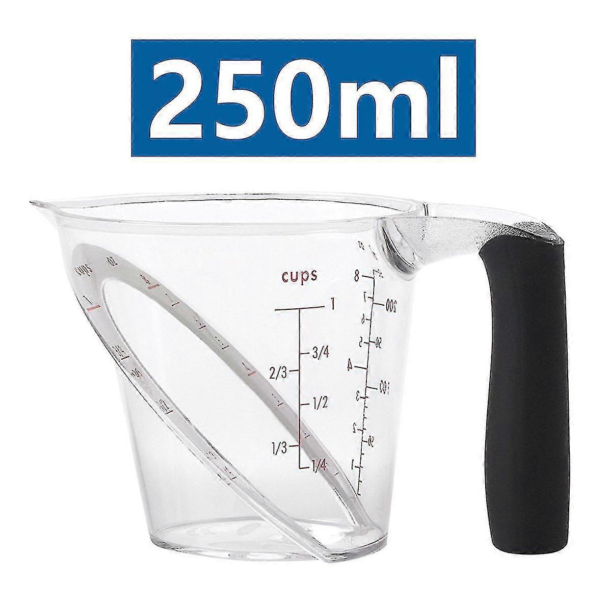 2pcs Measuring Jug - Kitchen Measuring Cup -medium Size- 250 L