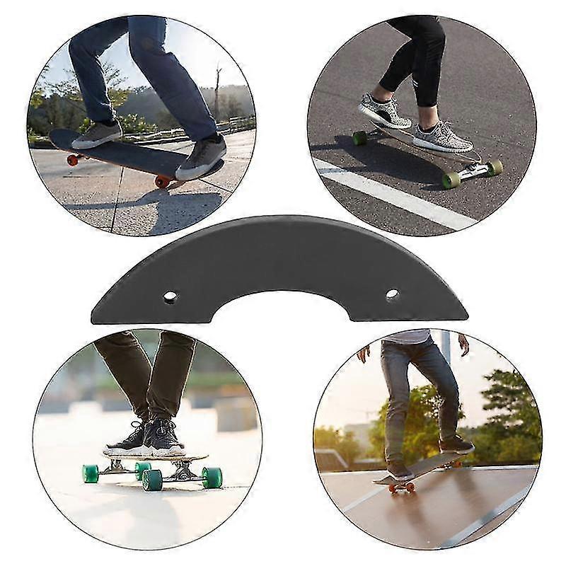 2pcs Skateboard Pointer Skateboard Deck Guards Head Protector