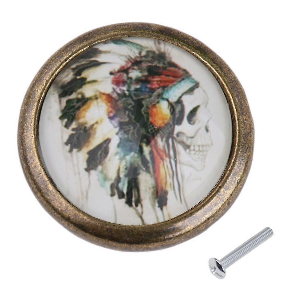 Antique Brass Cabinet Drawer Round Pulls Cupboard Bin Knob Handle 21 Style U