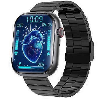 F70 2,1 Zoll Bildschirm Smartwatch Schwarz Bambus