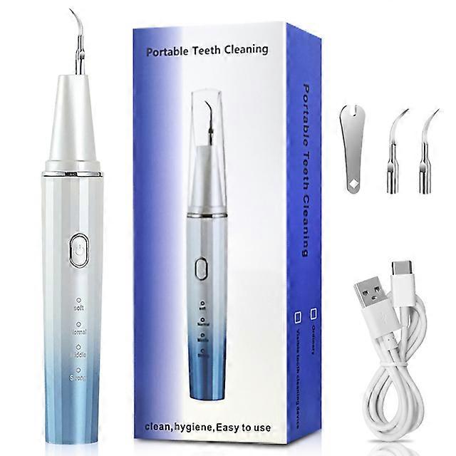 Ultrasonic Dental Scaler for Teeth Tartar Removal Whitening Stain Tooth Calculus Sonic Electric Tartar Remover Cleaning Tools