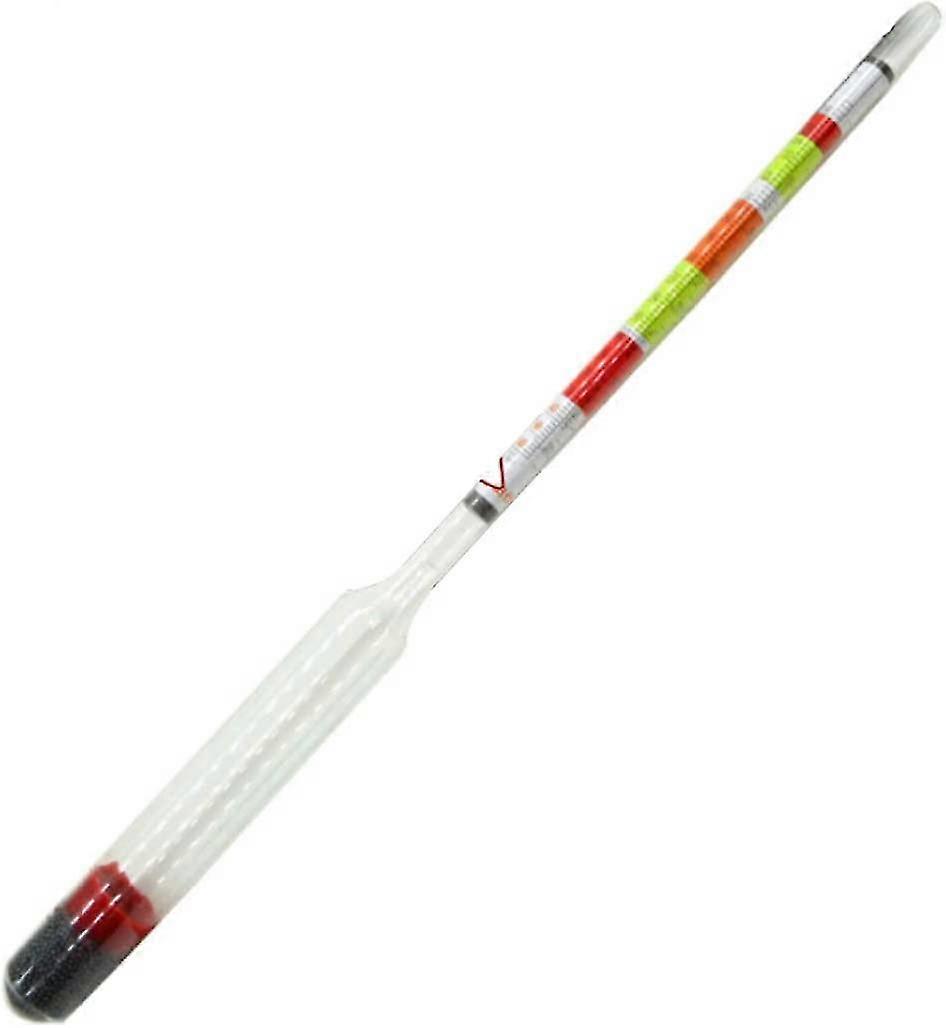 Triple Scale Hydrometer Home Brewing Alcohol Tester Wine Making Equipment For Beer Hardware Tools Hydrometer1pcs)