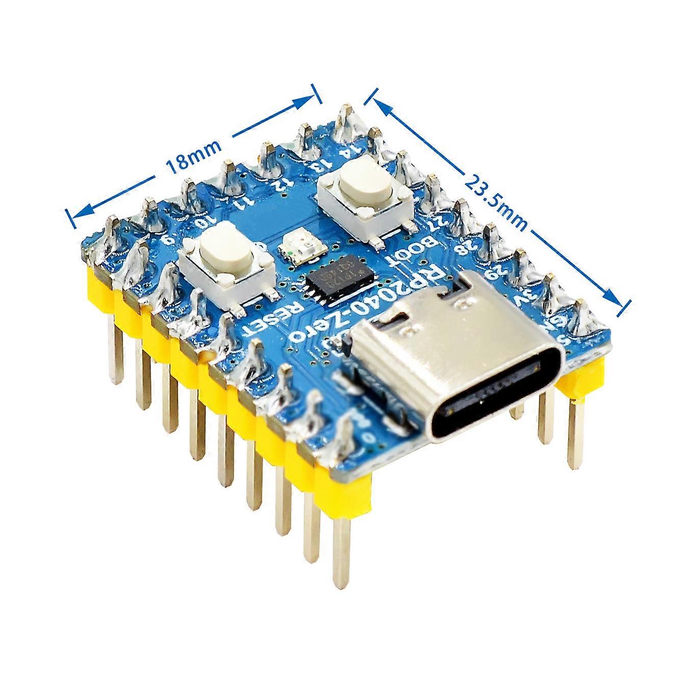 RP2040-Zero RP2040 pre mikrokontrolér Raspberry Pi Modul vývojovej dosky PICO Dvojjadrový procesor Cortex M0+ 2MB Flash