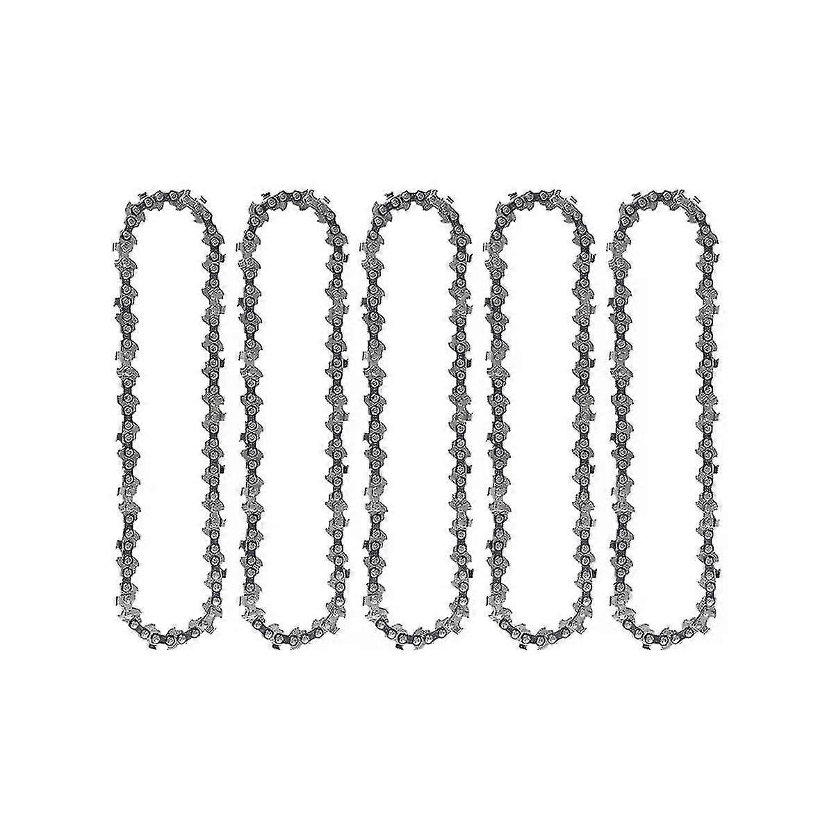 (5 Pack) 6 Inch Mini Chainsaw Replacement for Cordless Electric Portable All