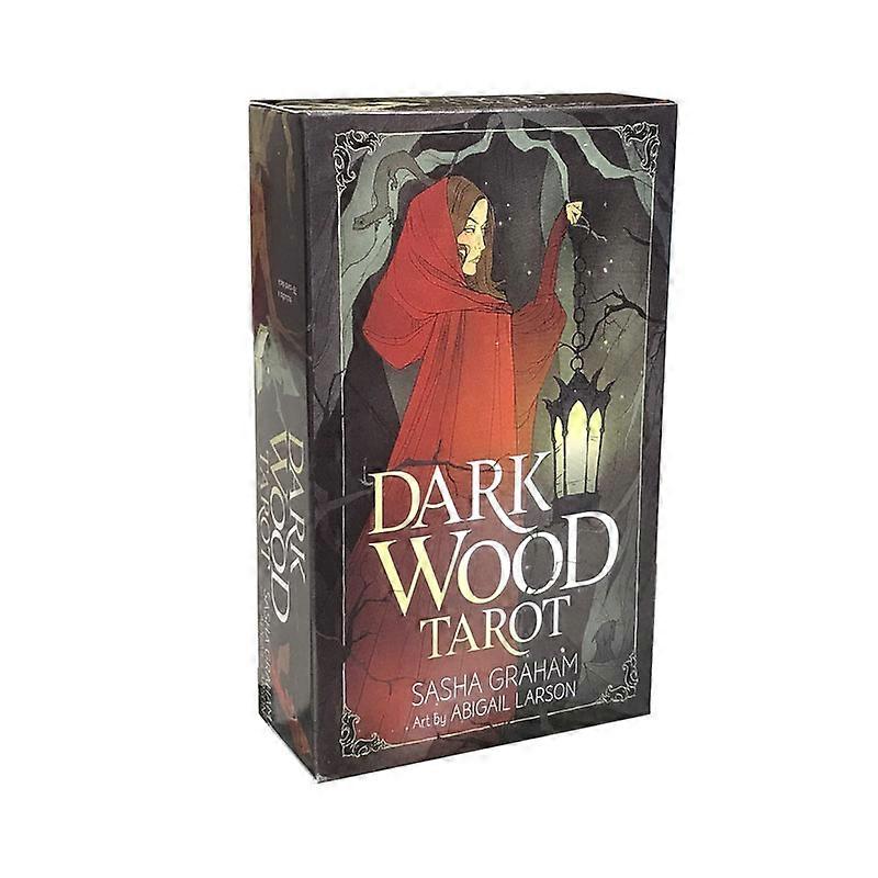 Hot sales Dark Woode Tarot Oracle Card Fate Divination Prophecy Card Family Party Game Tarot 78 Card Deck PDF Guide