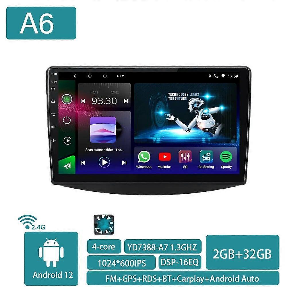 PRRECE Android 12 DSP For Mitsubishi Grandis 1 2003 - 2011 Car Radio Multimedia Video Player Navigation GPS No 2din 2 din dvd BT