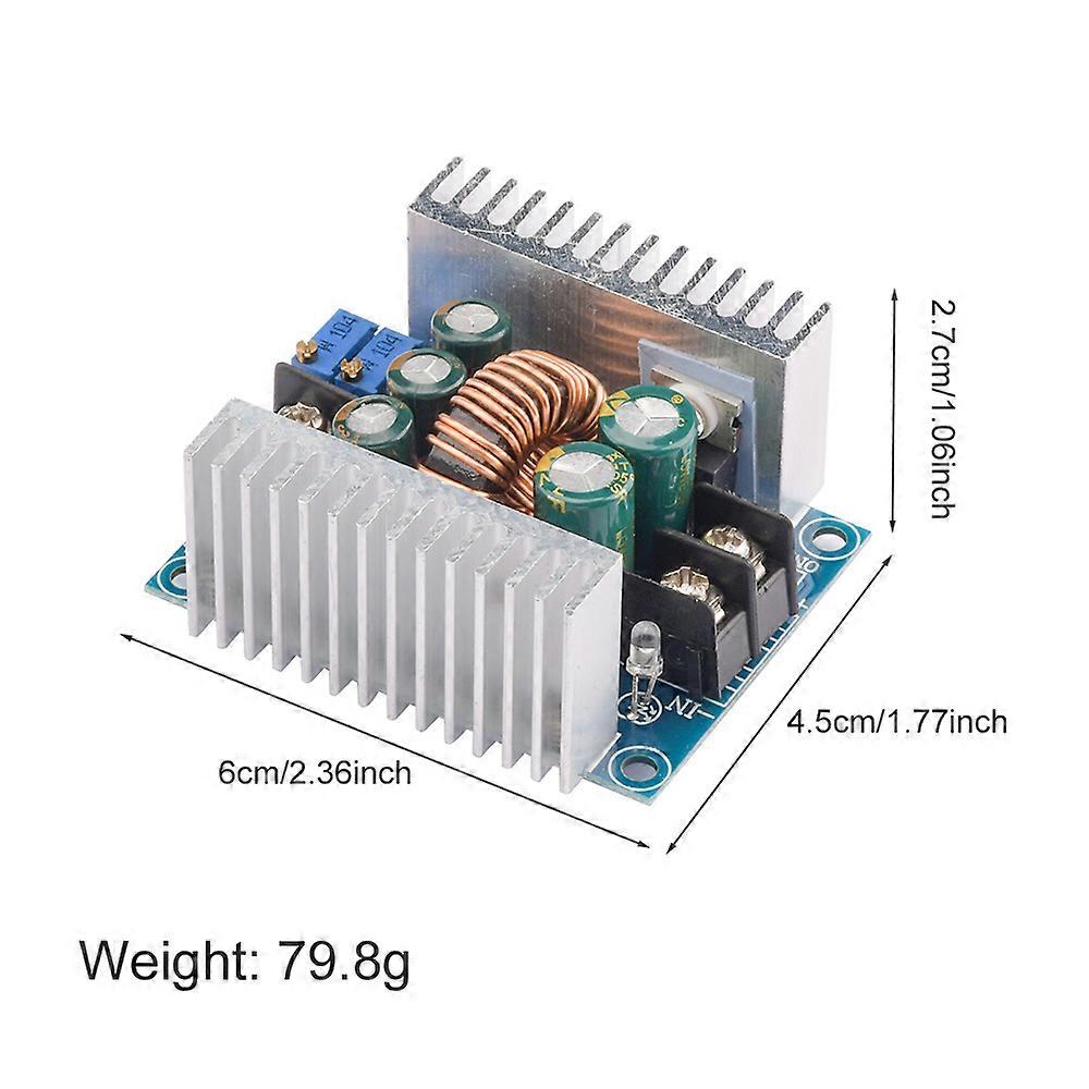 300W 20A DC-DC Buck Converter Step Down Module Constant Current LED Driver Power Step Down Voltage Module Electrolytic Capacitor