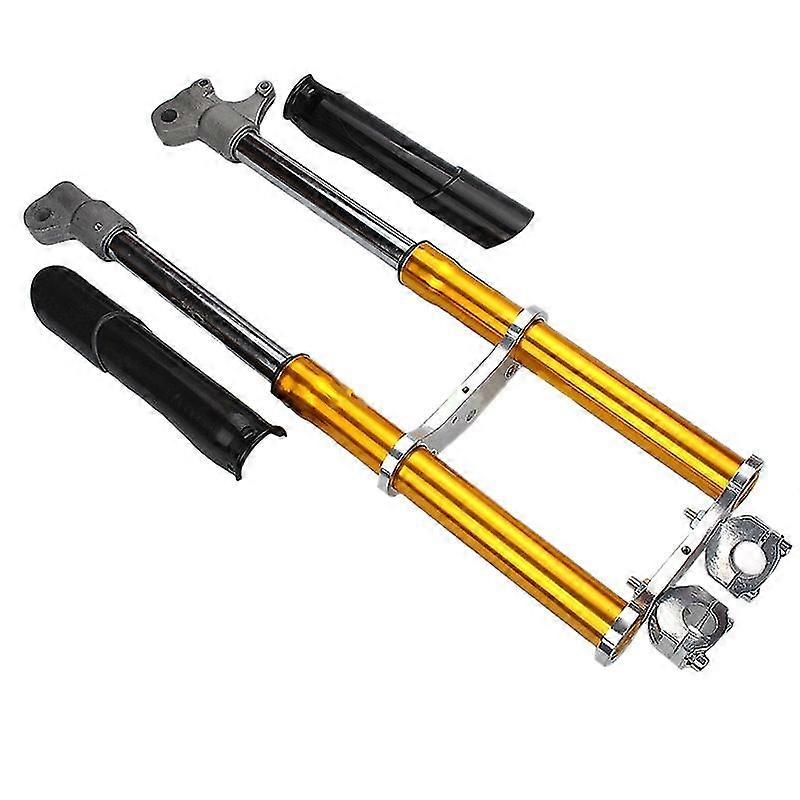 2 Stroke 49cc Motorcycle Front Fork Shocker For Mini Triple Dirt Pit Pro Trail Bike