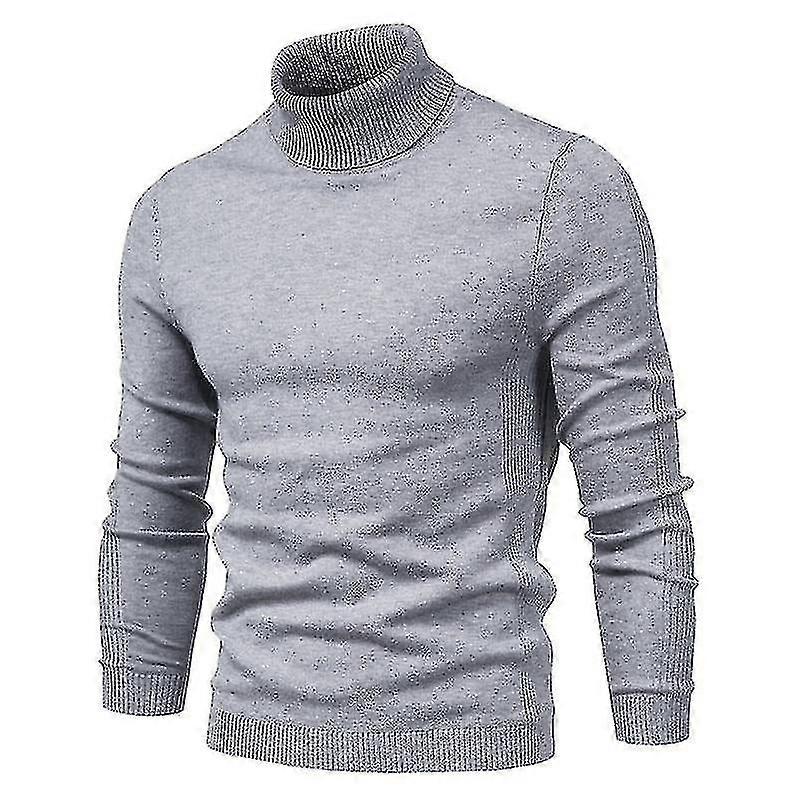 Winter Turtleneck dicke Herren Pullover Casual Turtle Neck Solid Color Qualität Warm Slim Pullover Männer