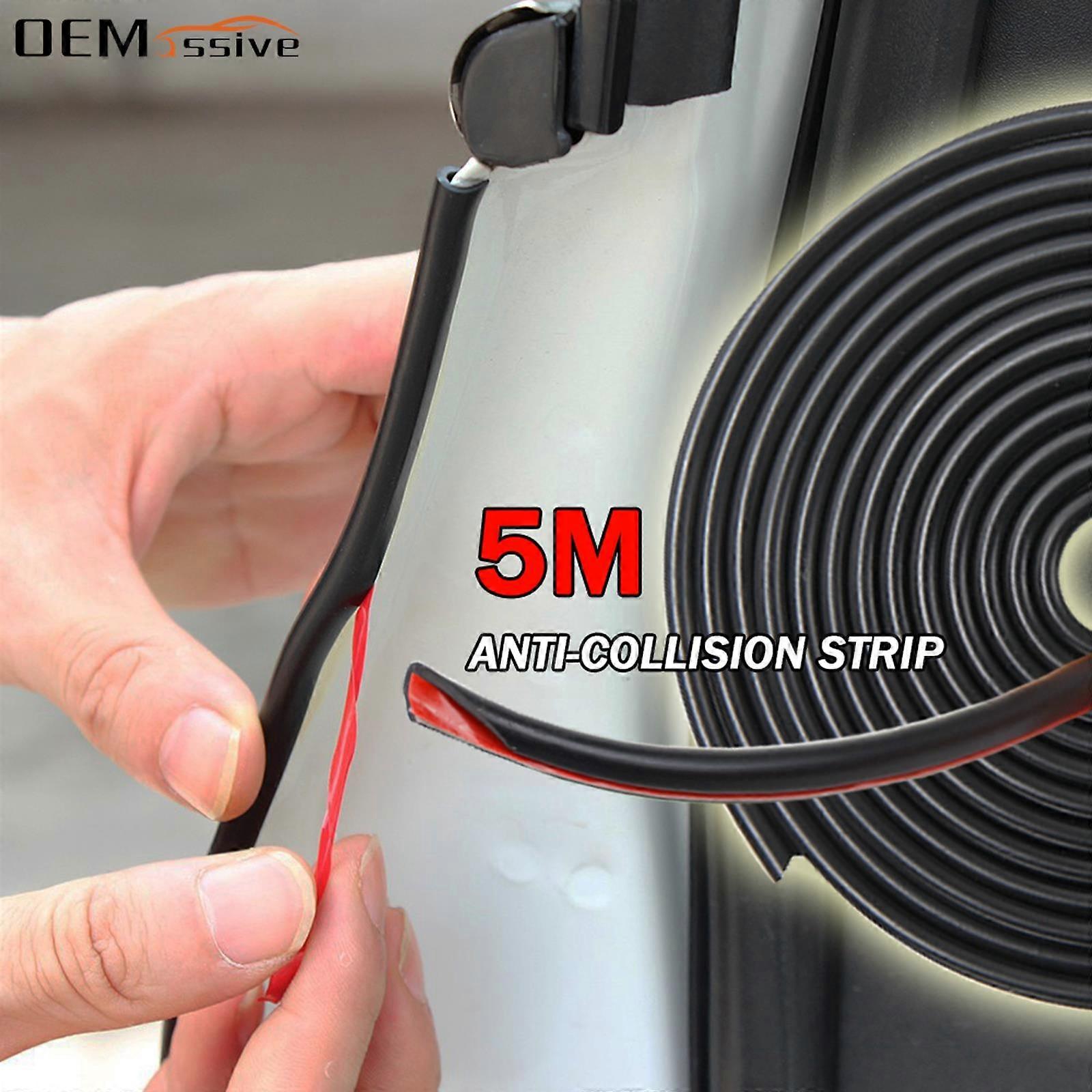 Type U type car protection strip, rubber door edge, molding, anti-scratch, transparent, vehicle, truck, 5m