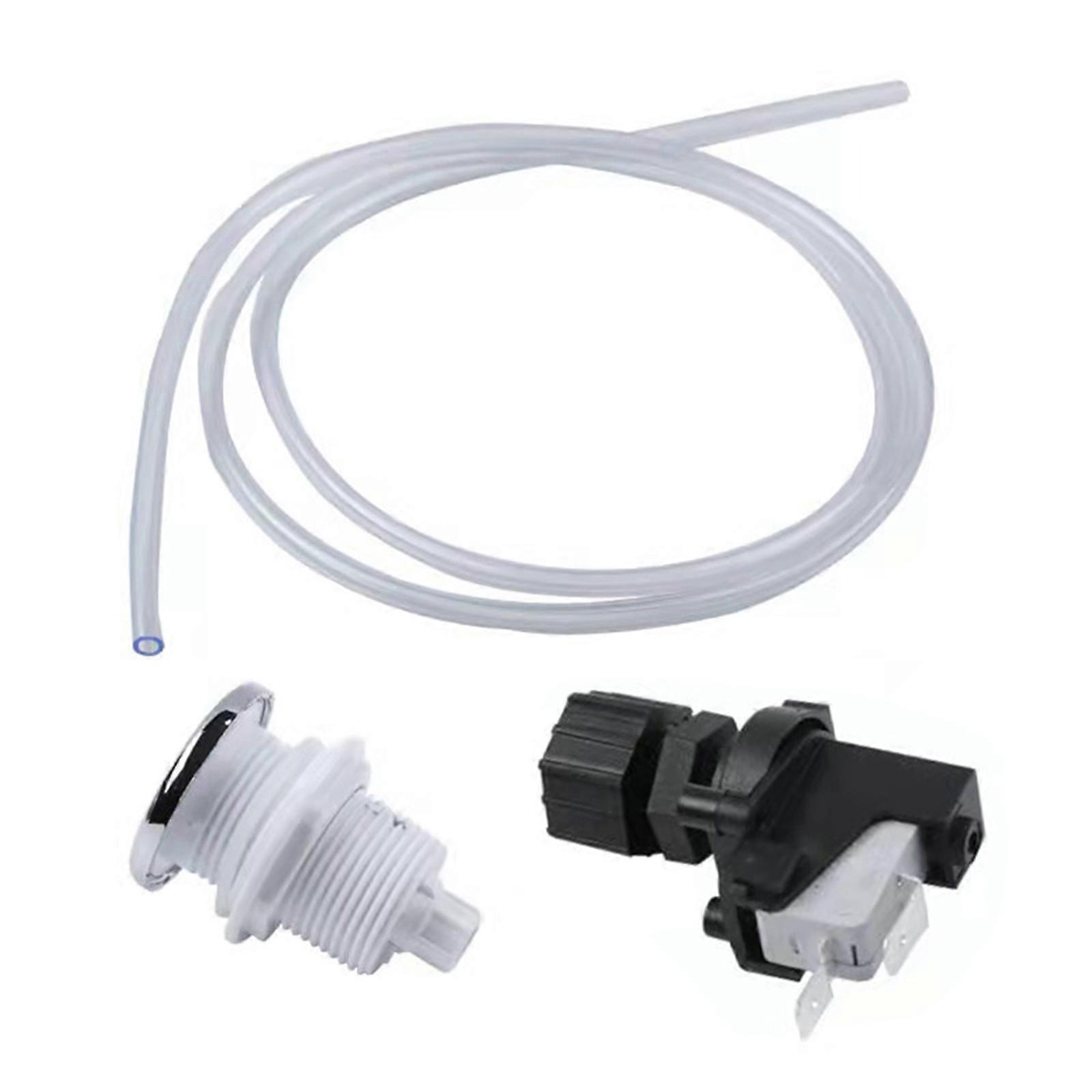 1 Set Pneumatic Switch for Garbage Disposal 16A On Off Push Button Switch