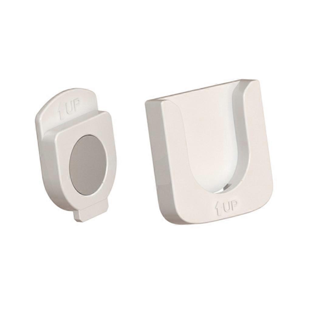 Wall Mounted Magnetic Hook for TV Projector Remotes Storage Shelf Hanging Tool