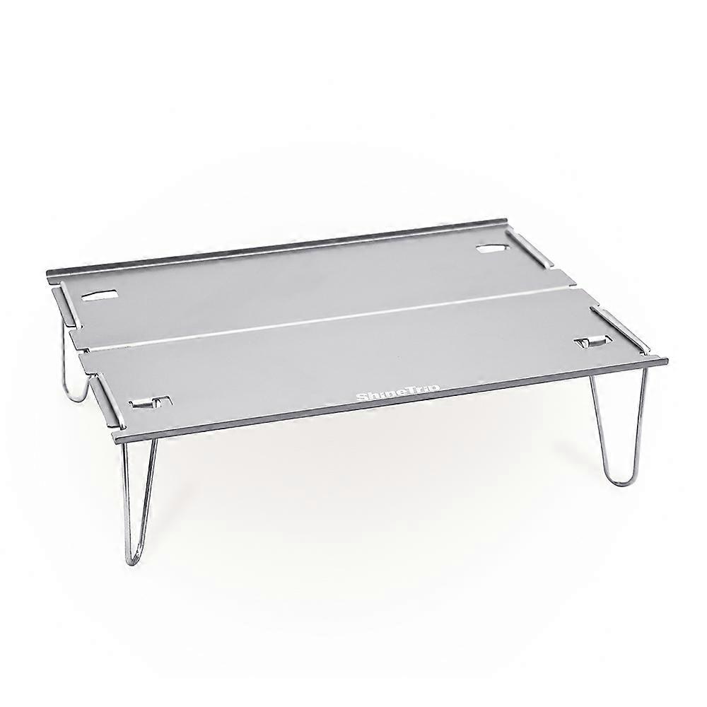 Mini outdoor, ultra -light, portable, aluminum, barbecue, multifunctional table, multifunctional table table
