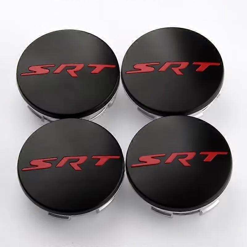 4 db 63 mm-es SRT kerékagy-sapka D-odge Nitro Caliber Challenger Charger Journey Caravan Durango Nitro autó felniburkolathoz