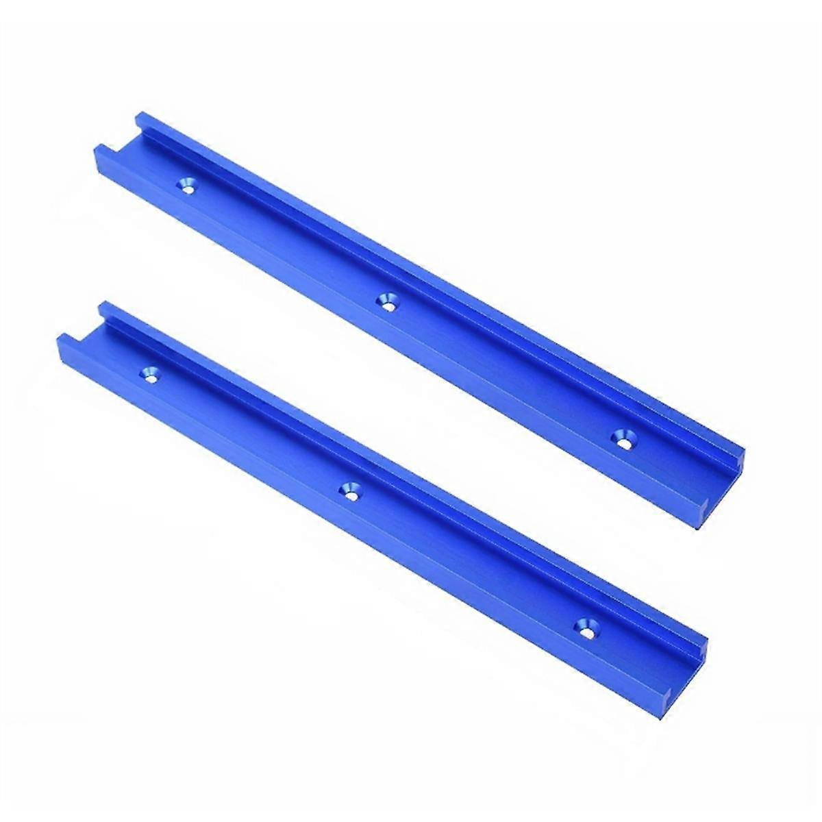 2Pcs 30 Τύπος T-Track T-Slot Miter Track Jig Fixture Slot Connector Ξυλουργική Chute Rail Ξυλουργικά εργαλεία 40cm