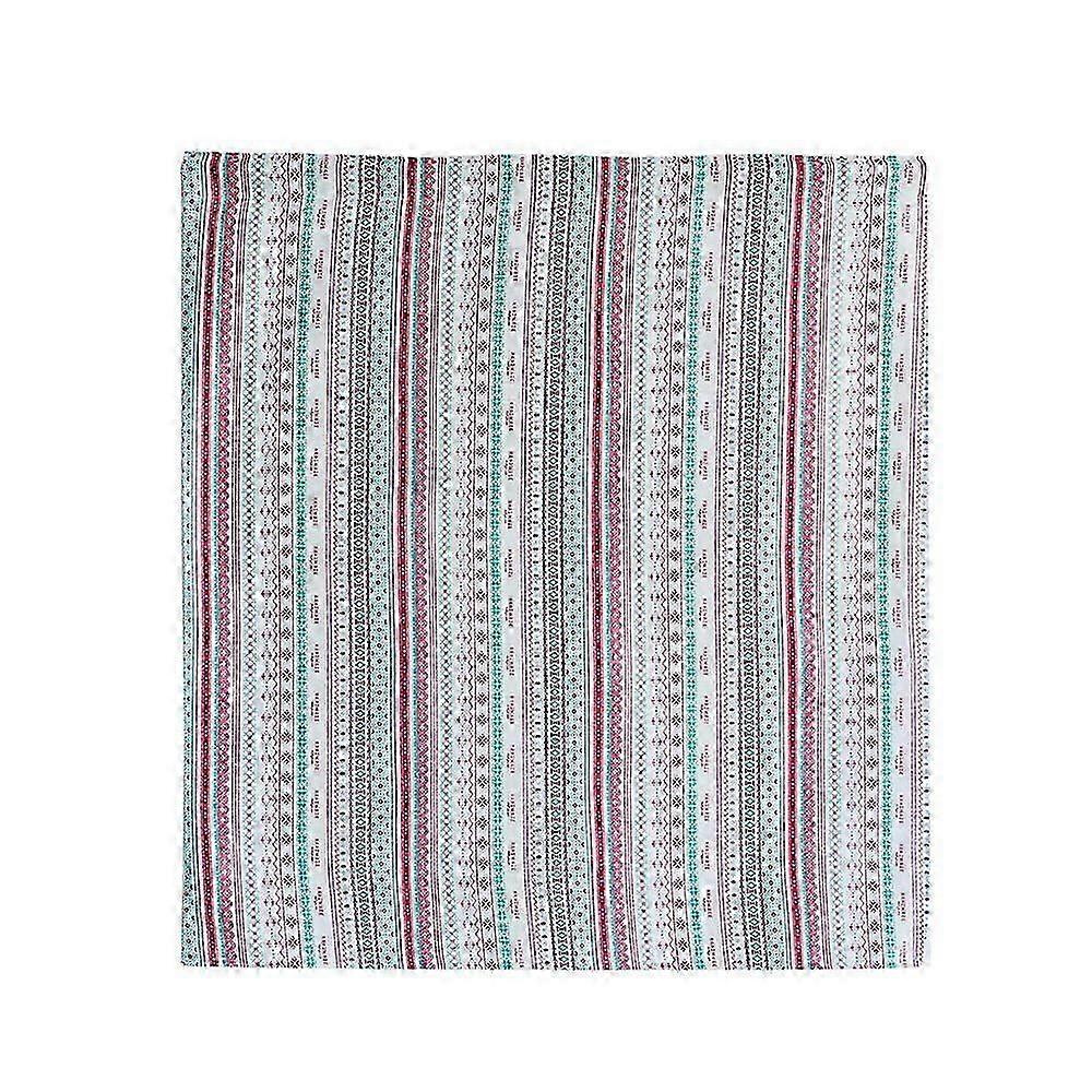 Colored Strip Window Curtain