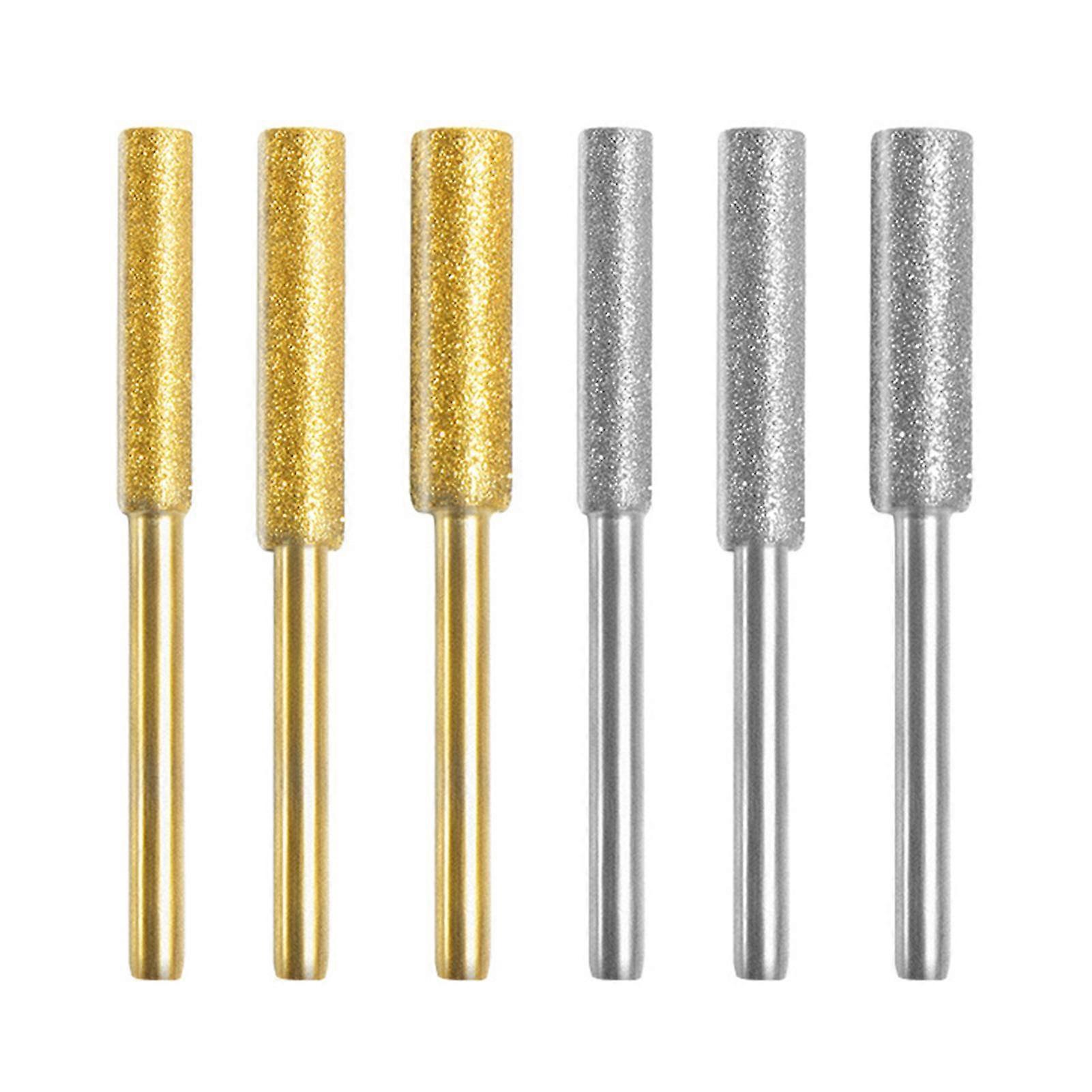 6 قطع 4 ملليمتر الصنفرة بالمنشار مبراة تلميع بت قوية بسيطة بالمنشار أداة طحن للمعادن