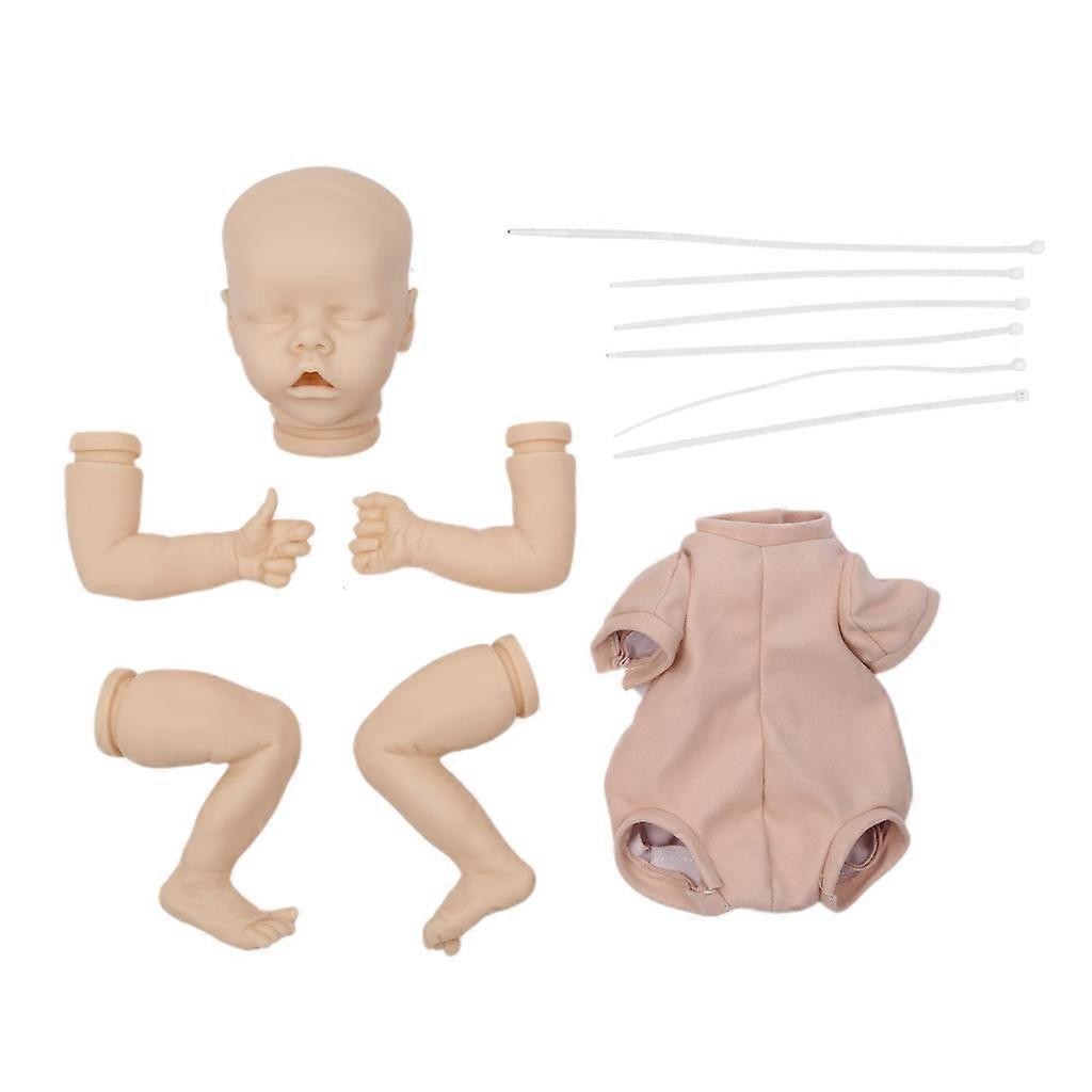 45cm Reborn Dolls for Hobby Collectors Interactive Realistic DIY Blank for Doll