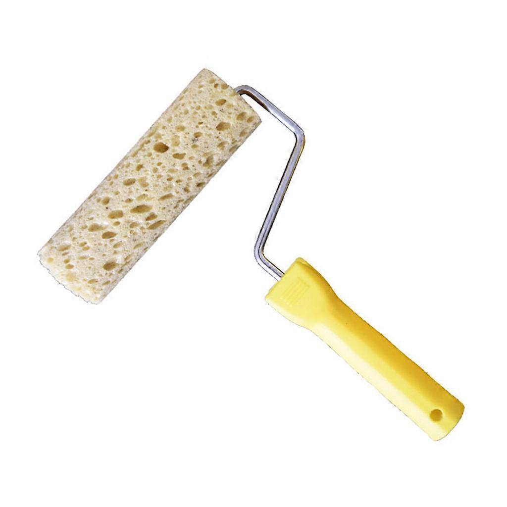 Texture Pattern Paint Roller Brush Ornament with Handle for Art Paint Coloring