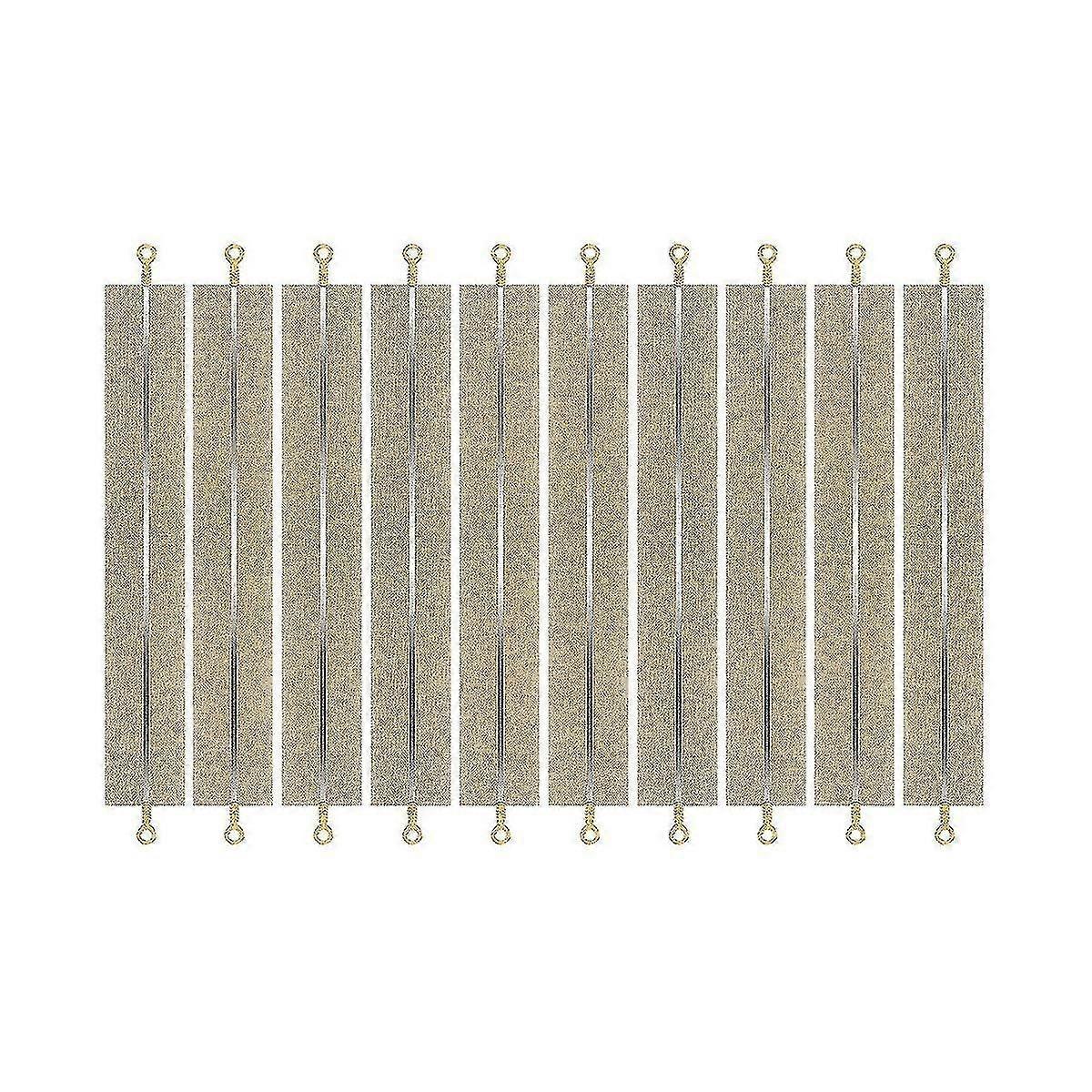 10pcs Impulse Sealer Replacement Parts 8 Inch Heat Seal Strips Replacement Elements Grip Impulse Sealer Heating Elements