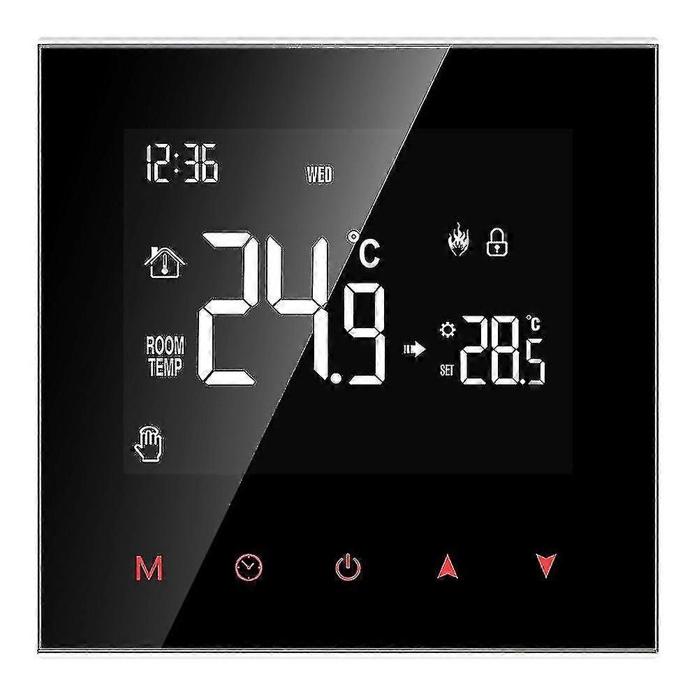 Touch Screen Thermostat Temperature Controller,16a Electric Heating-dt