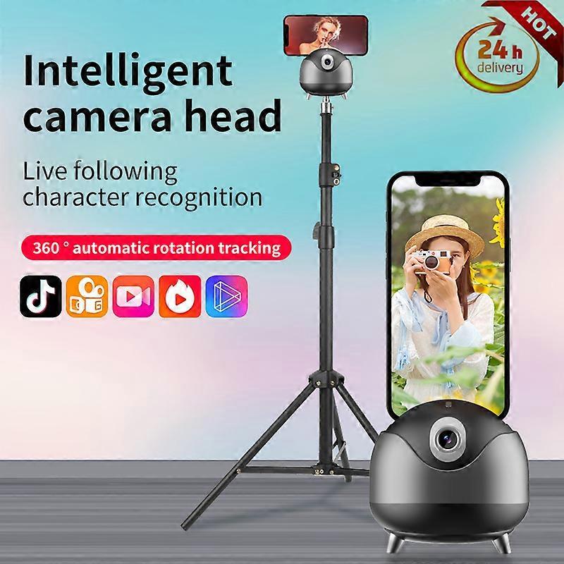 AI Auto Face Tracking Rotation Gimbal Stabilizator Holder Smart 360rotation Selfie Stick do wideo Vlog Live Gimbal Stabilizer Q8