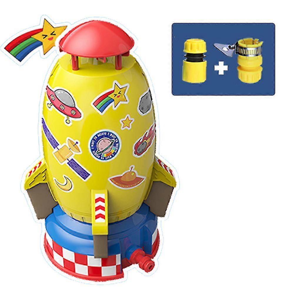 Small Flying Jet Rocket Water Toys Sprinkler Rocket Launcher, Holiday Garden Outdoor Water Spray Gift For Kids