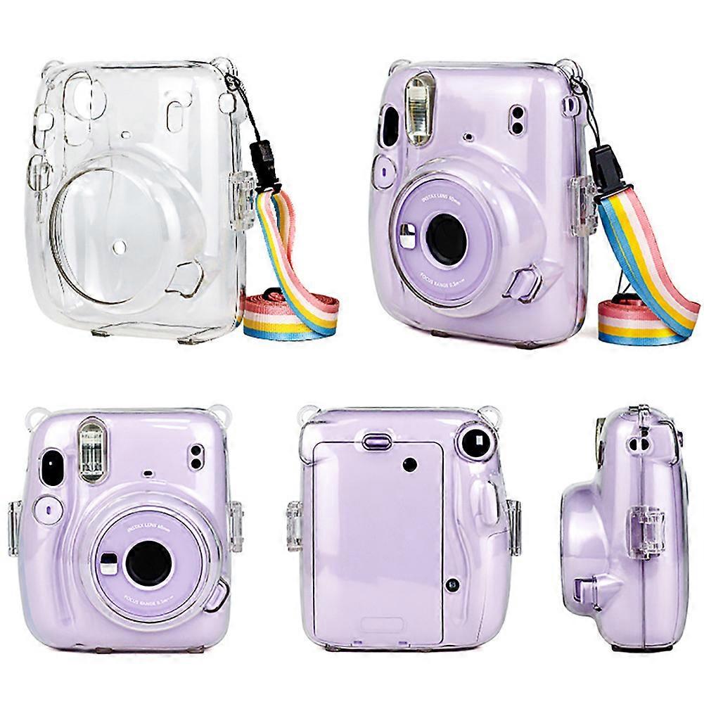 New Upgraded Transparent Storage Case for Instax Mini11 Camera
