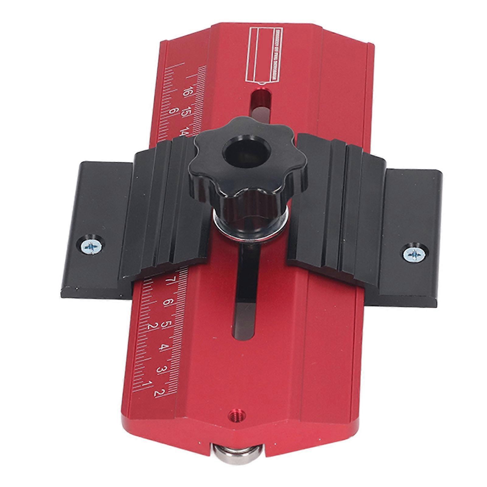Table Saw Guide Jig, Thin Rip Tablesaw Jig Aluminum Alloy Woodworking Fence Guide Fixture Table Saw Cutting Locator