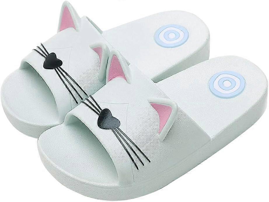 Cat Style Soft Non-Slip Slippers for Children - Adorable and Comfortable Indoor Shoes