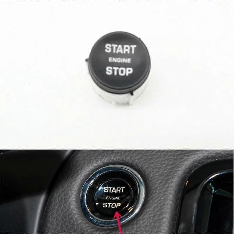 Engine Ignition Starter Start Stop Push Button Switch Cover For Jaguar XJ XJL