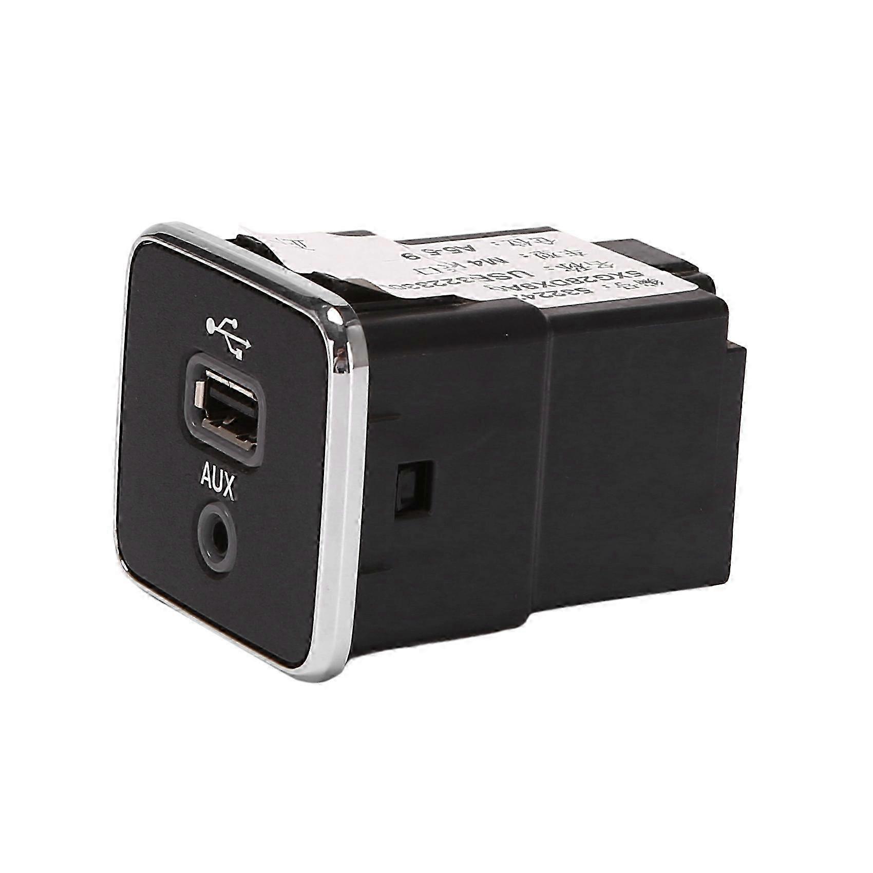 New Car AUX / USB Jack Charger Port Interface Socket compatible with compatible with 2017-2021 COMPASS 5XG28DX9AD