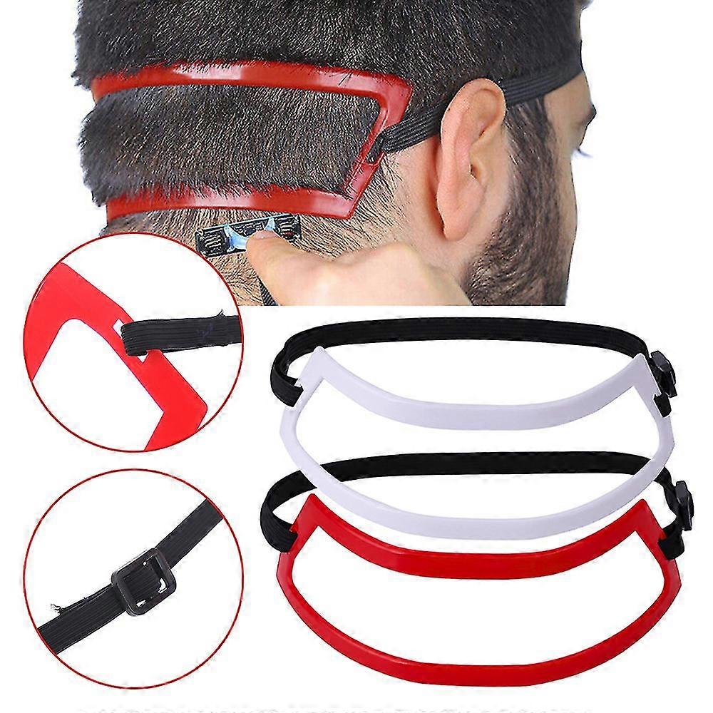 Przewodnik po linii włosów na szyi Szablon fryzur na dekolcie Hair Diy Clipping Tool Szablon do golenia włosów