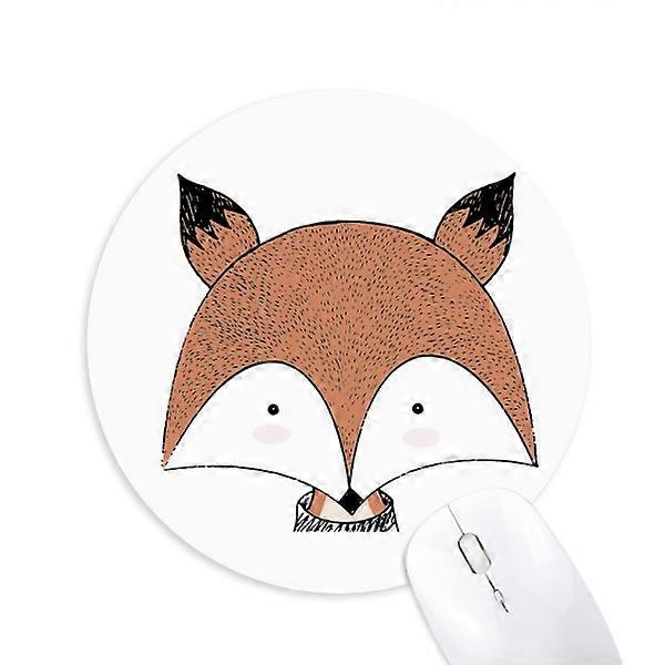 Immature Fox Pattern Mouse Pad