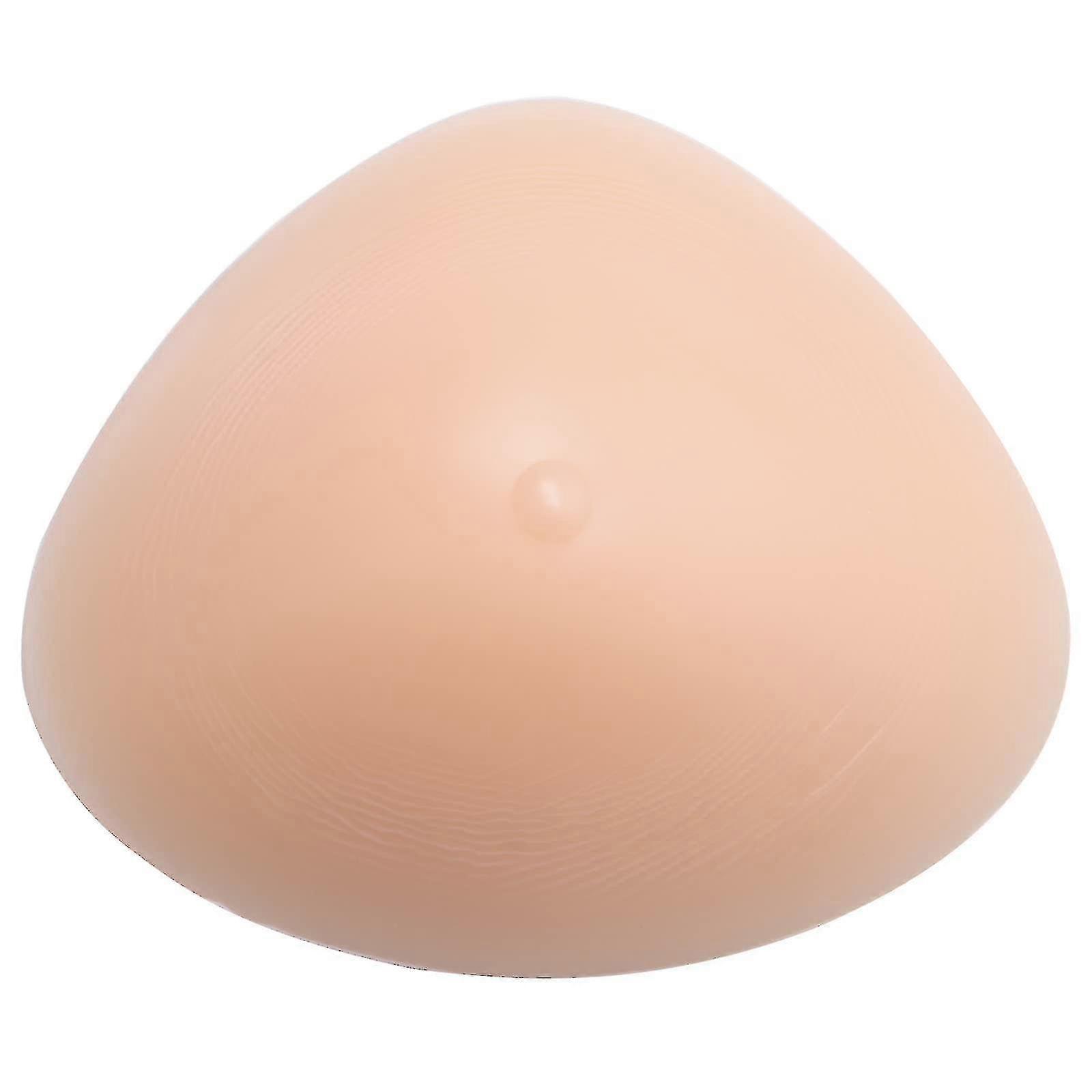 2 Pack Silicone Breast Form Triangle Mastectomy Prosthesis Bra Padding