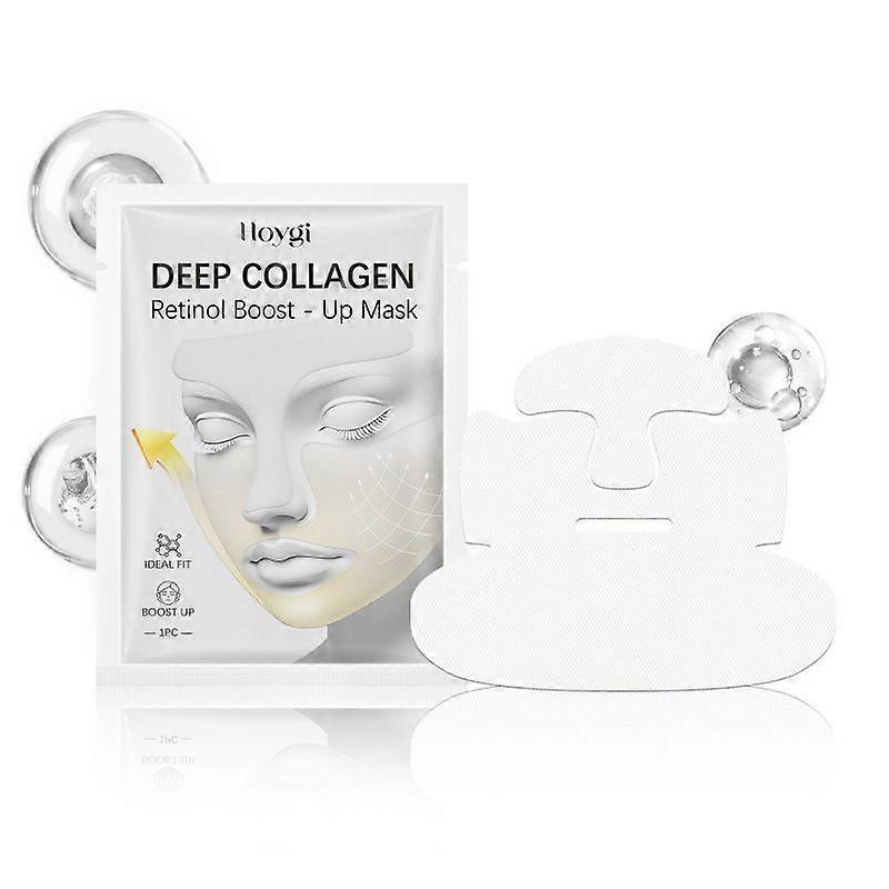Firming and moisturizing mask with collagen and retinol, deep moisturizing and nourishing mask, anti-aging, fade fine lines and wrinkles, increase ski