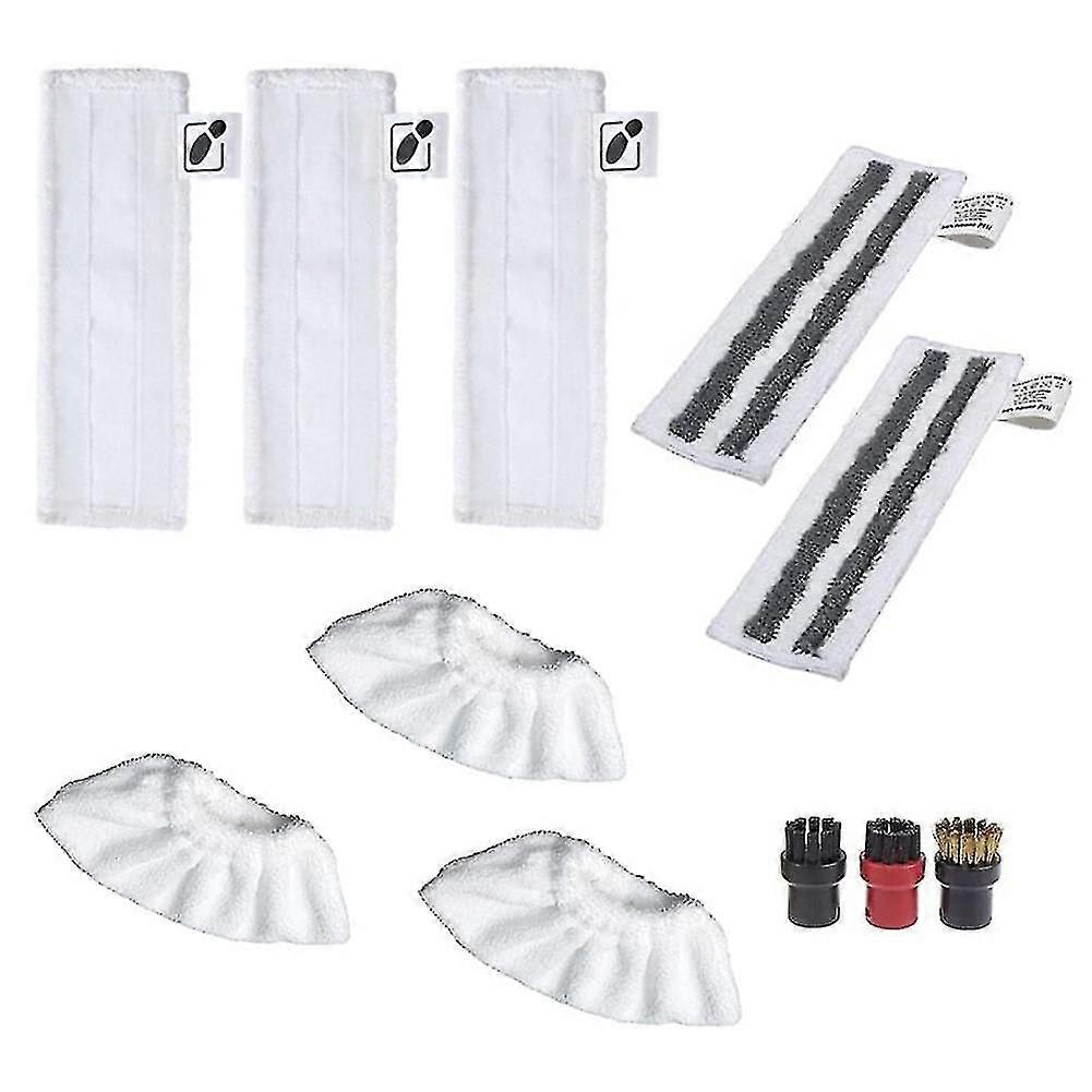 Tilbehør til Easyfix Sc2 Sc3 Sc4 Sc5 Vindusviskere Gulvdyse Kluter Mopp runde børster Reservedeler XXF