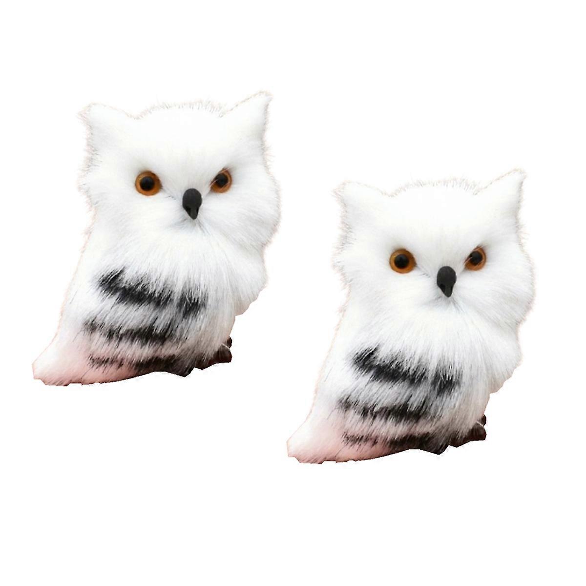 Simulated Owl Gift Animal Model Holiday Decoration