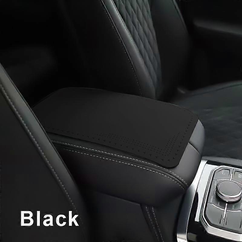 SEAMETAL Suede Car Armrest Pad Car Suv Durable Center Console Box Armrest Soft Pad Cushion Cover Mats