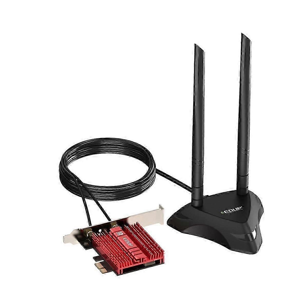 unique Multi-Functional High-Speed Gaming Network Card 5374M Bluetooth 5.2 PCIE Wireless Network Card + Extension Base Antenna