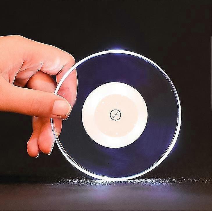 Led White Coaster 2 Pcs Drinks Coasters