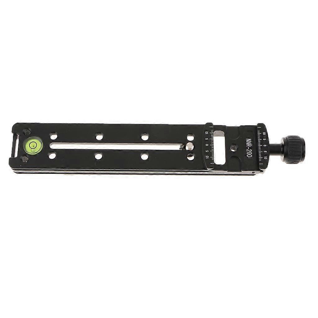 200mm Nodal Slide Rail Quick Release Plate Clamp Adapter for Photography