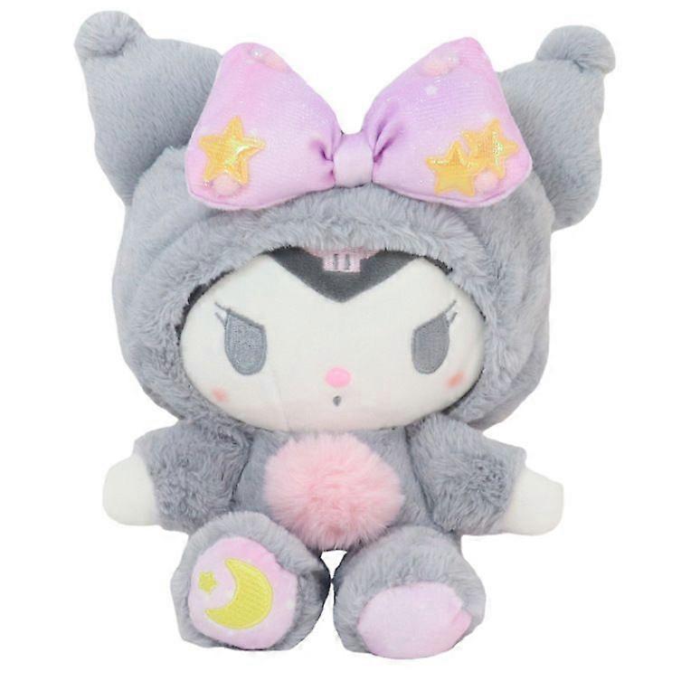 Χαριτωμένο Sanrio βελούδινα παιχνίδια χαριτωμένο kuromi βελούδινο μπρελόκ Sanrio αξεσουάρ σπίτι διακόσμηση γεμιστό pp βαμβάκι κούκλα δώρα για το κορίτσι