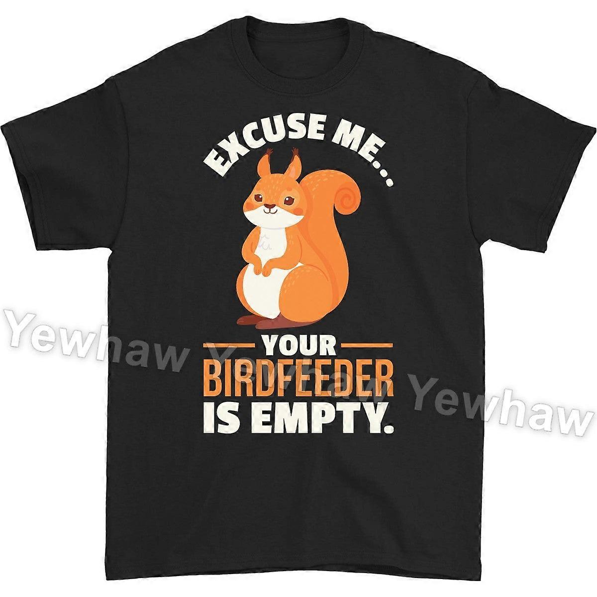 Excuse Me Your Bird Feeder Is Empty Squirrel Pocket Cute Squirrels