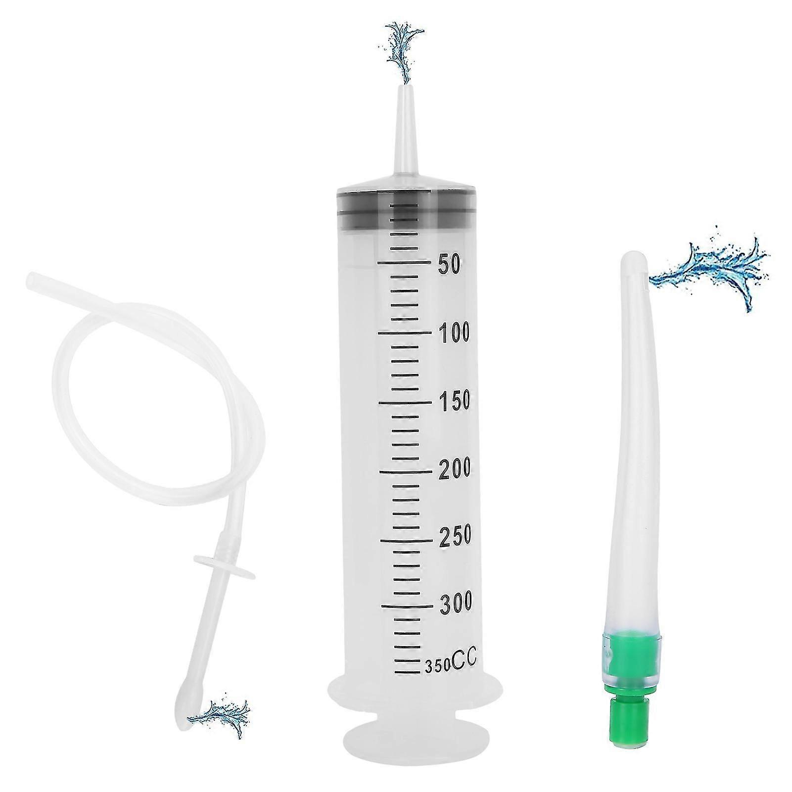 350ML Enema Syringe Cleaning Douche Large Capacity Vaginal Anal Douche Enema Cleaner