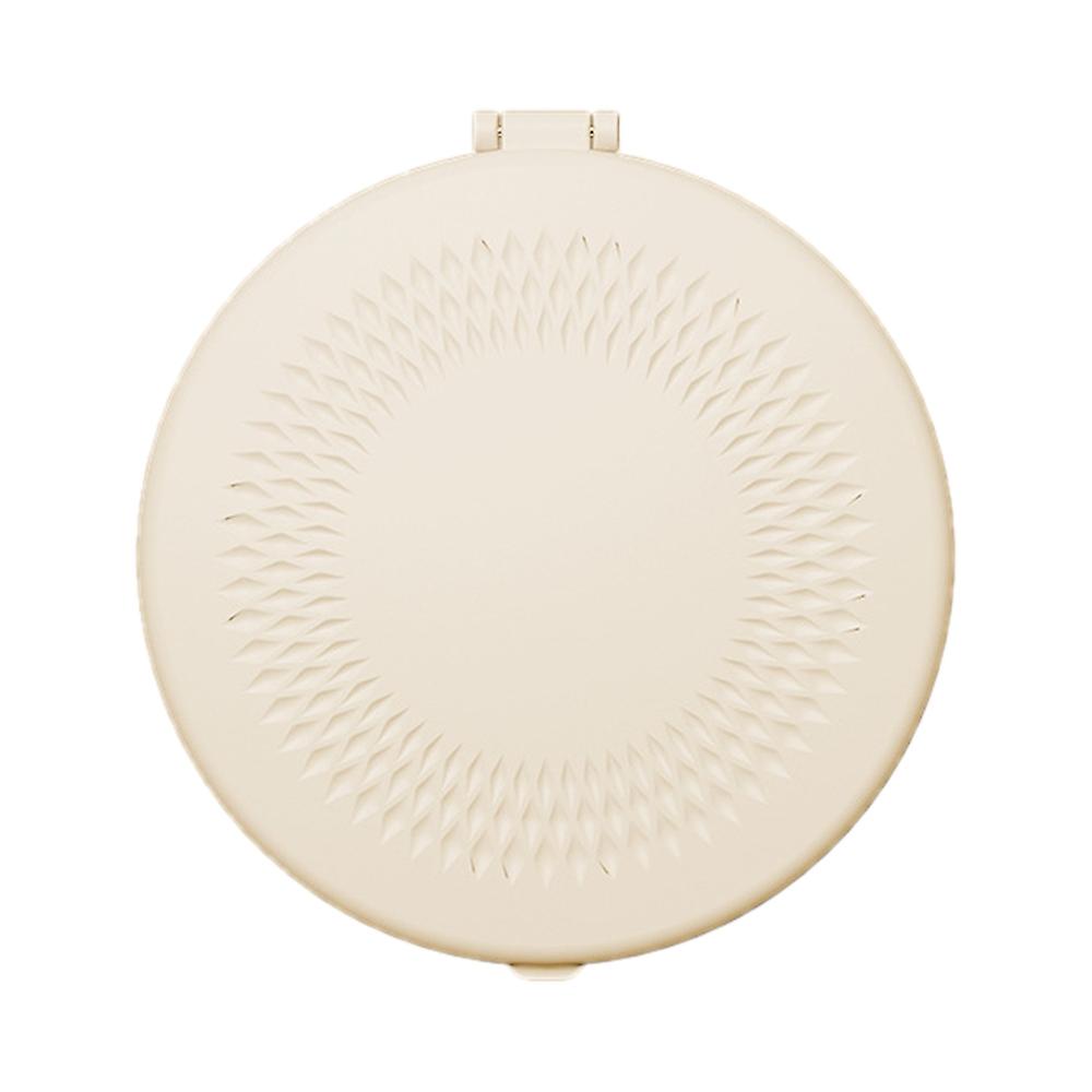 803 5x Magnification LED Makeup Mirror Folding Dual Sided Pocket Vanity Mirror with 3 Color Lighting