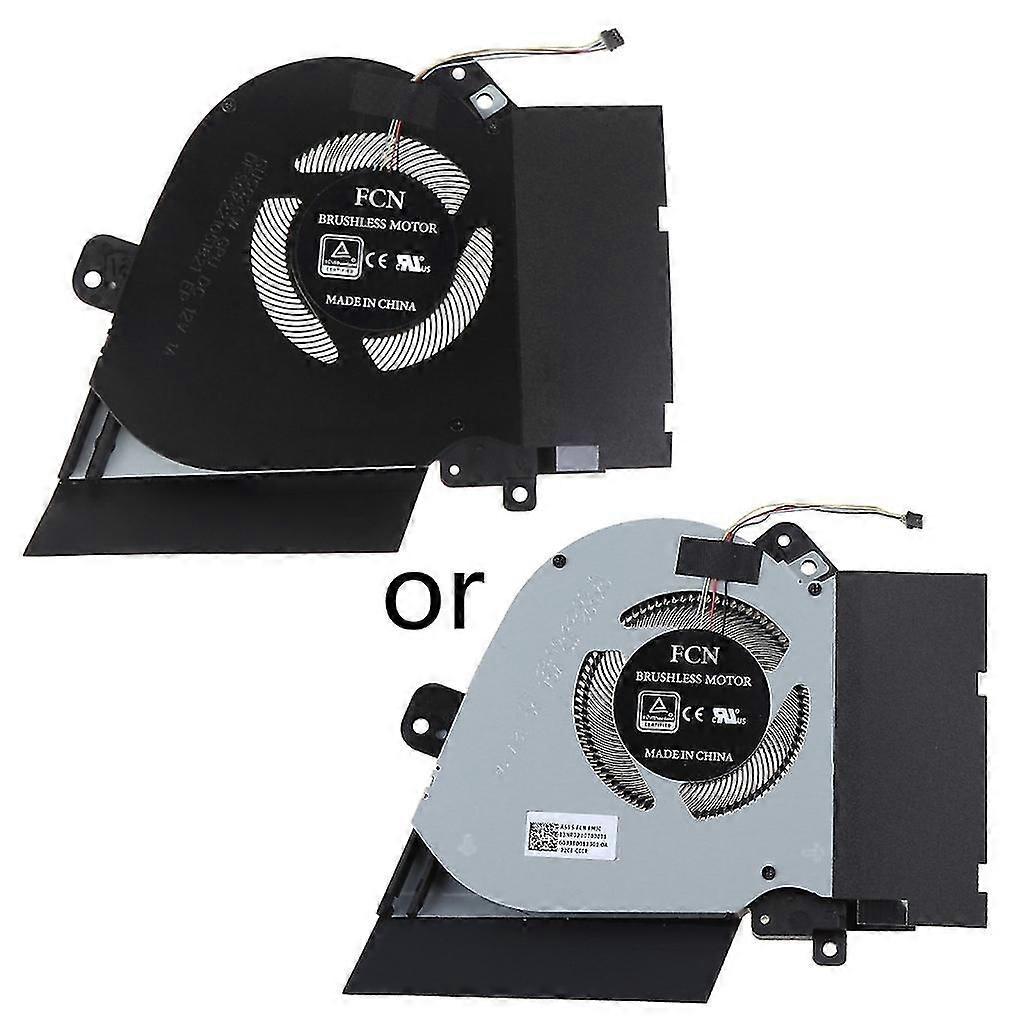 for ROG Zephyrus S GX502 LWS Laptop CPU Cooling Fan 12V 4pin GPU Radiator