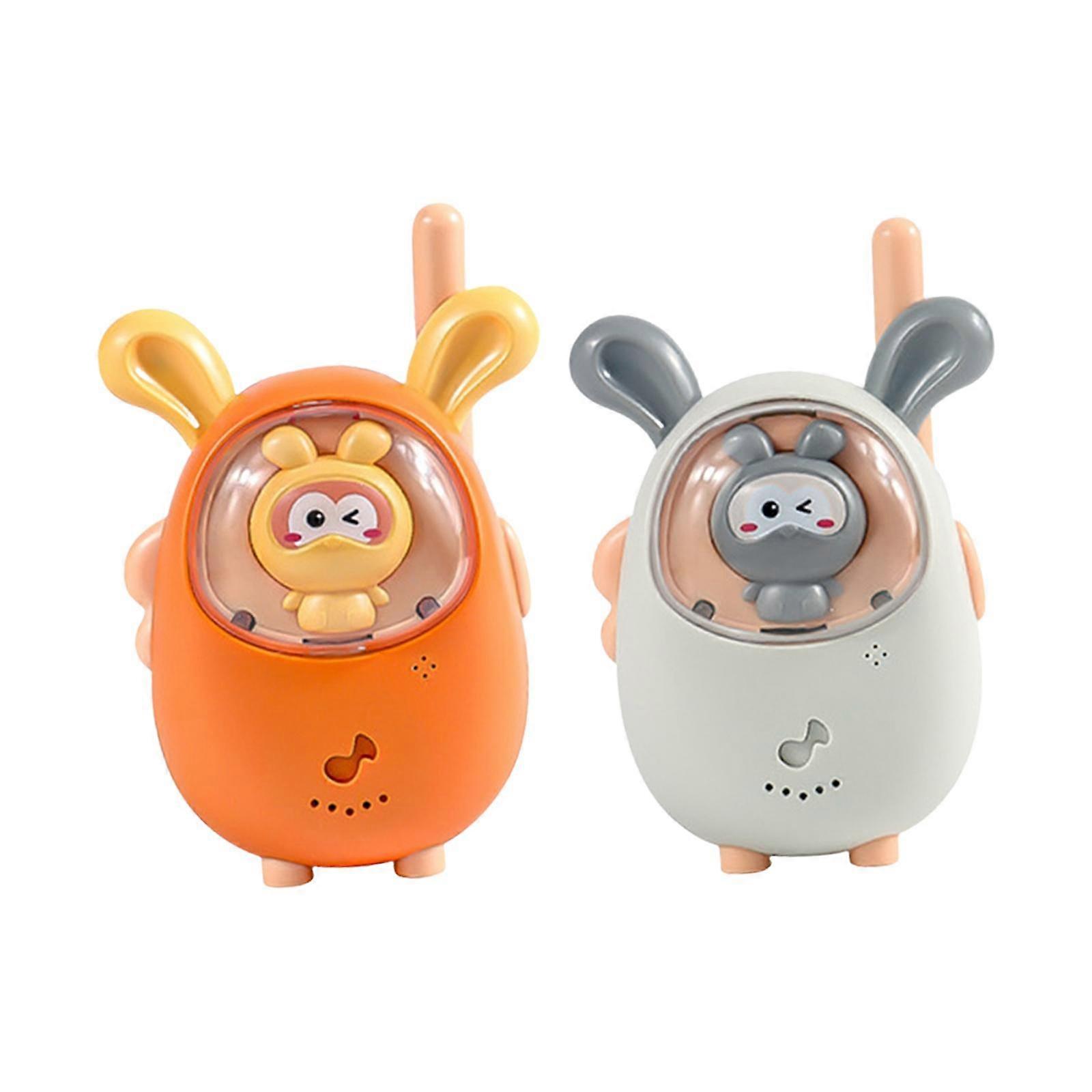 2x Walkie Talkies for Kids Transceiver Portable Easy to Use Two Way Radios for