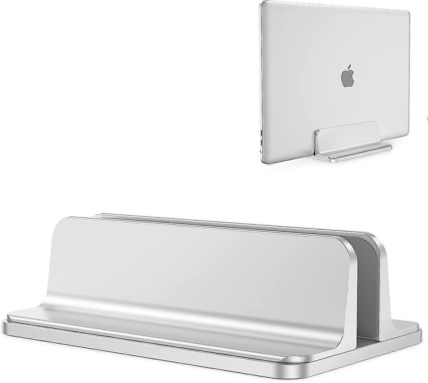 Vertical Laptop Stand Adjustable, Desk Aluminum Macbook Stand With Adjustable