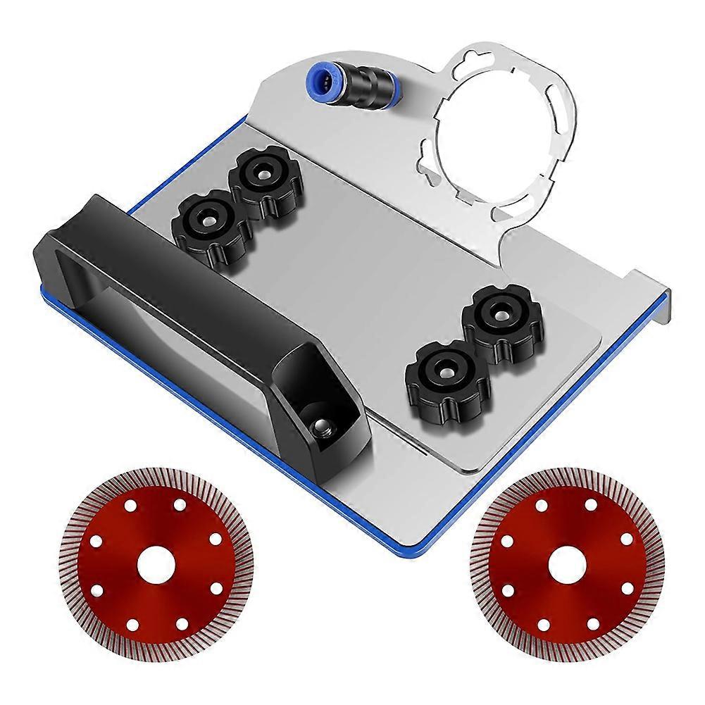 Angle Grinder Stand for Tile 45° Chamfer Cutting, Grinder Holder with Saw ,Fixed Holder for 10